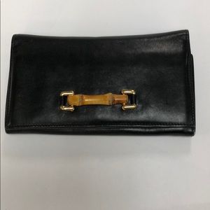Gucci Black Leather Wallet